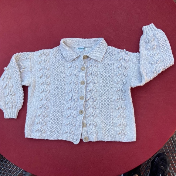 Deidre McGuire Cream Cardigan - Cotton/Linen Size M (approx) - Picture 1 of 13